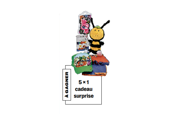 Gagnez 5x 1 cadeau surprise