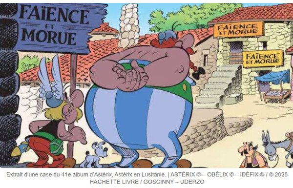Gagnez 10 BD d'Astérix en Lusitanie !
