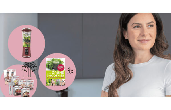 Gagnez 1x mixeur Ninja sans fil et 3x surprise Modifast + un livre de recettes de smoothies verts