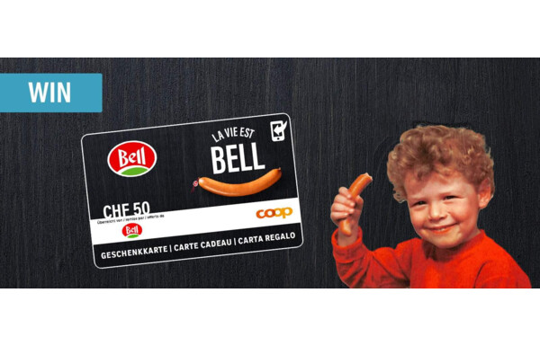 Gagnez 5 bons Coop d'une valeur de CHF 50.- chacun