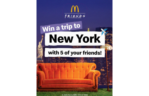 Gagnez un voyage INCROYABLE à New York City pour vous et 5 de vos meilleurs amis