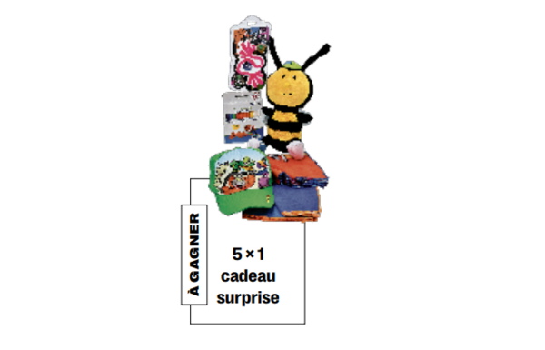 Gagnez 5x 1 cadeau surprise