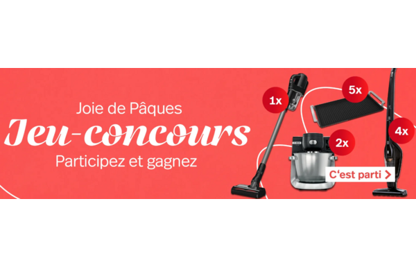 Gagnez de précieux appareils pour la maison