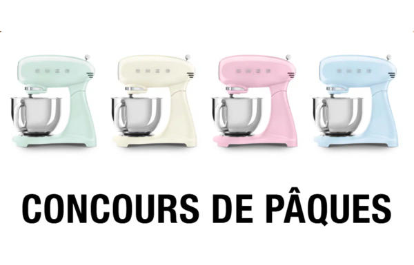 Gagnez l'un des 8 robots de cuisine SMEG