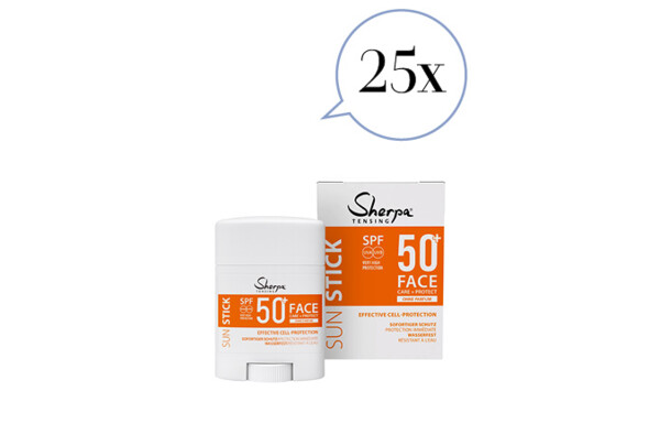 Gagnez 25x le stick solaire pour le visage Sherpa Tensing IP 50+