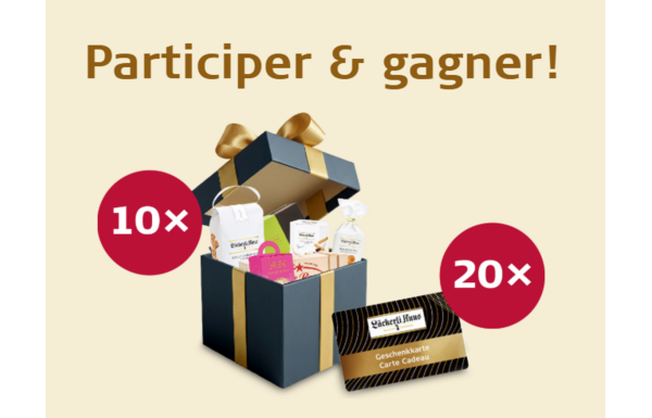Gagnez 10 × 1 Colis saveurs de CHF 160.- et 20 × 1 Bon d’achat de CHF 100.-