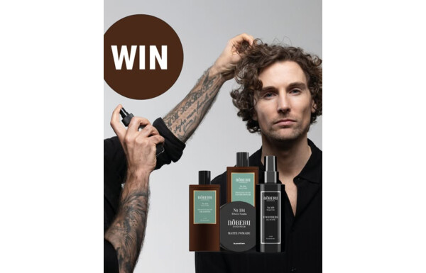 Gagnez des produits de soin et de coiffage de haute qualité de Nõberu, pour des cheveux sains, forts et stylés !