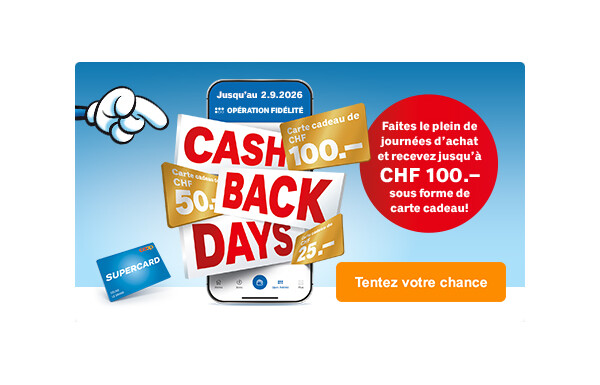 Gagnez des cartes cadeaux Coop de CHF 100.-