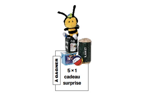 Gagnez 5x 1 cadeau surprise