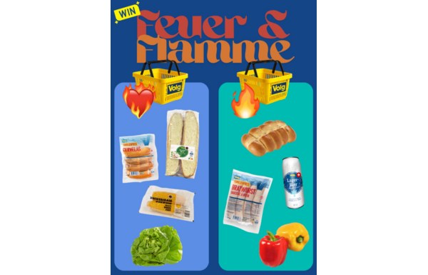 Gagnez l’une des 3 cartes cadeaux Volg d’une valeur de CHF 50.- chacune
