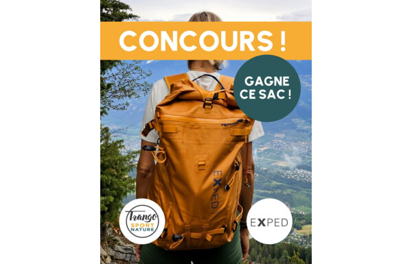 Gagnez un sac à dos Expedint Serac 40 M - Gold d’une valeur de CHF 319.-