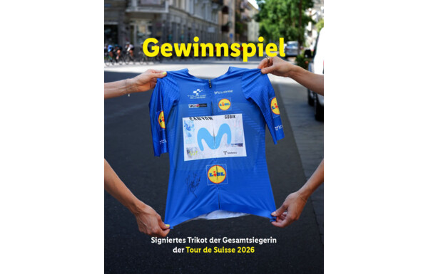 Gagnez le maillot signé du gagnant du Tour de Suisse 2026, Marlen Reusser
