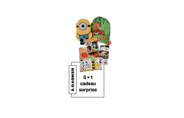 Gagnez 5x 1 cadeau surprise