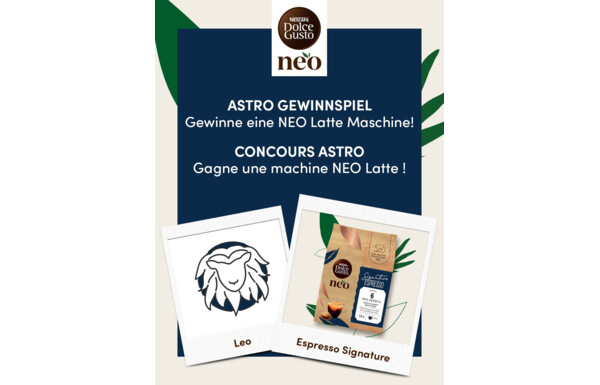 Gagnez une machine à café NEO Latte