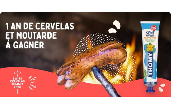 Gagnez 1x 1 année de cervelas et de moutarde THOMY