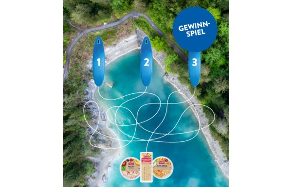 Gagnez 1× Stand-up paddle (sac inclus), 1× Set de boîtes de conservation et 1× Assortiment de produits Hilcona
