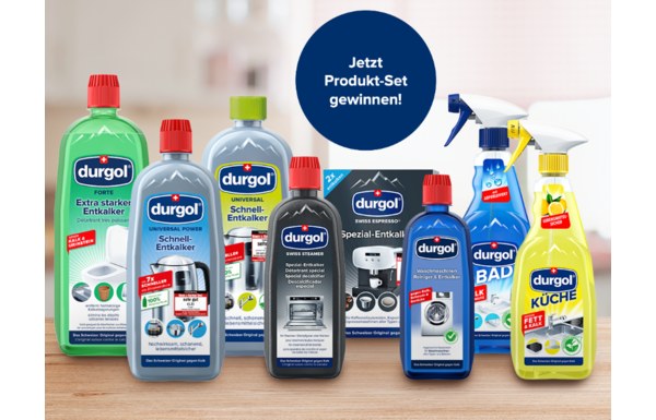 Gagnez un set de produits durgol