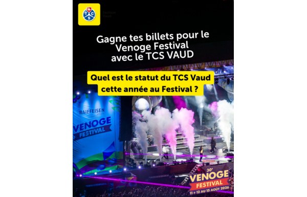 Gagnez vos billets pour le Venoge Festival