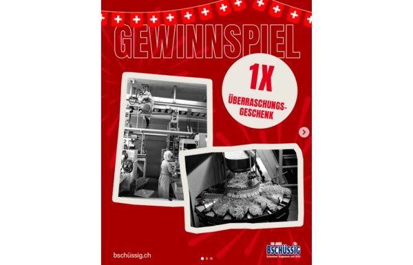 Gagnez un cadeau surprise Bschüssig