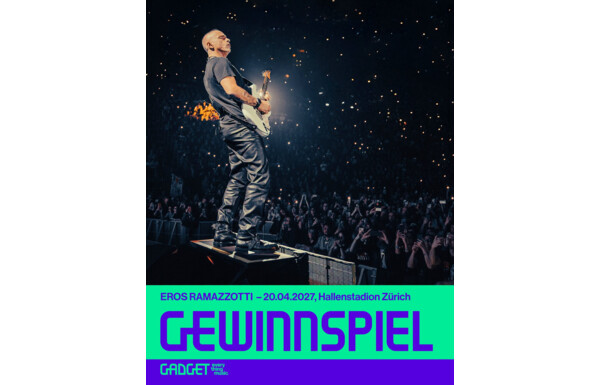 Gagnez vos 2 billets pour le concert de Eros Ramazzotti le 20 avril 2027 à Zürich