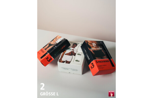 Gagnez 2 packs de sous-vêtements de marque de taille L