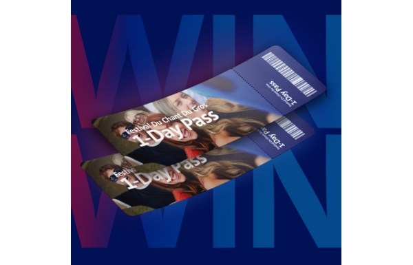 Gagnez 2× pass d'un jour pour le jeudi 03.09.2026 au Festival du Chant du Gros 2026