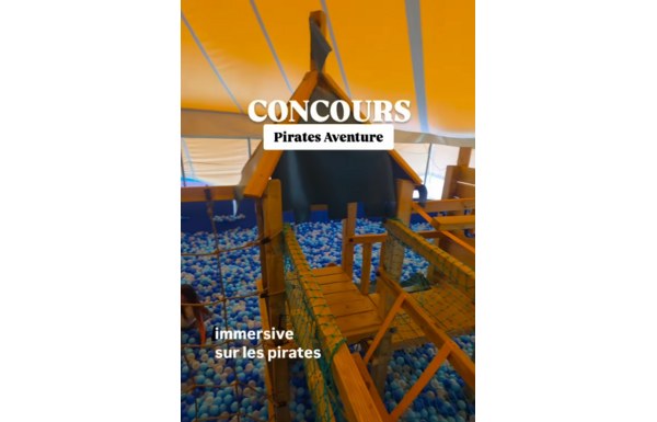 Gagnez des entrées pour toute une famille à Pirates Aventure au Signal de Bougy, VD