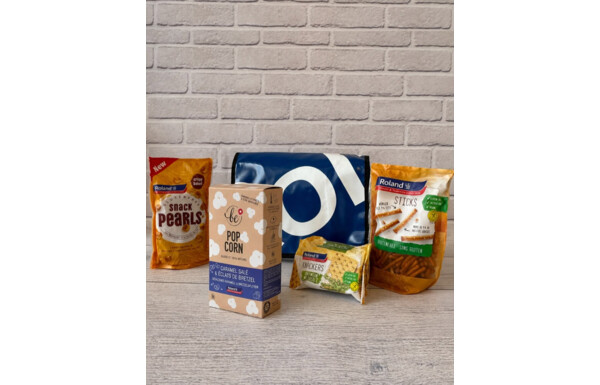 Gagnez 3 sacs remplis de délicieux produits Roland sans gluten + notre popcorn Caramel salé & Éclats de bretzel