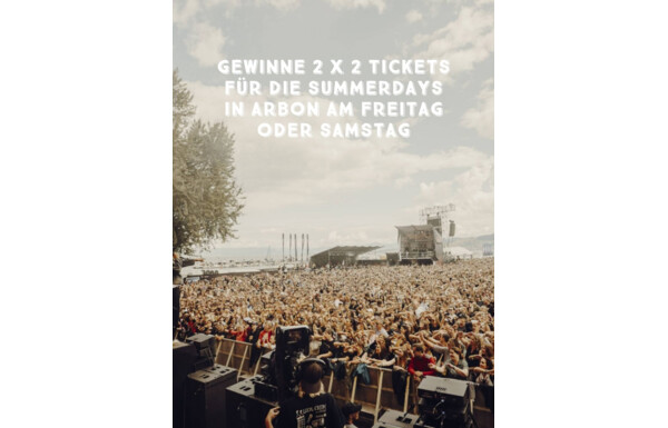 Gagnez 2x 2 billets pour le SummerDays Festival