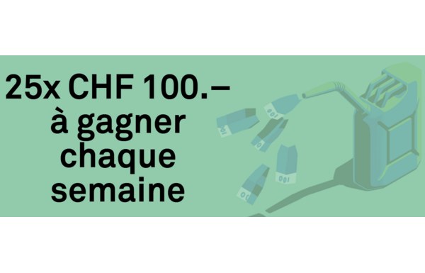 Gagnez 25x des bons Coop Pronto de CHF 100.- chacun