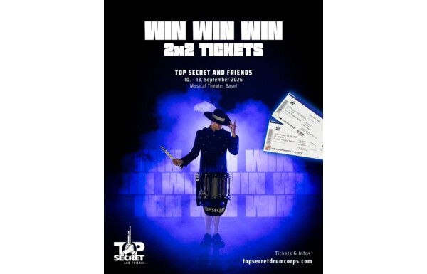 Gagnez vos 2 billets pour le spectacle de percussions Basel Tattoo