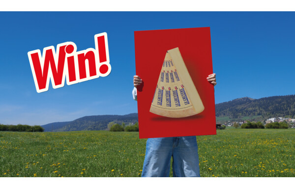 Gagnez 1 an de Gruyère AOP, 500gr par mois