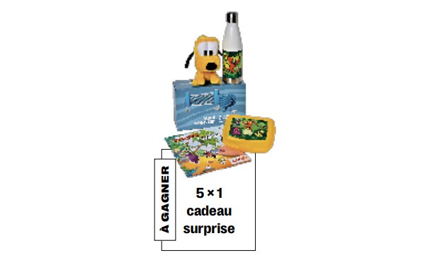 Gagnez 5x 1 cadeau surprise