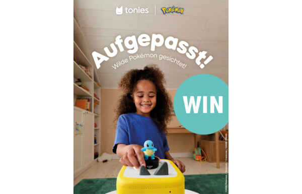 Gagnez des Tonies I Pokémon et découvrez des histoires passionnantes, des personnages attachants et de nombreuses aventures mettant en scène Pikachu et ses amis