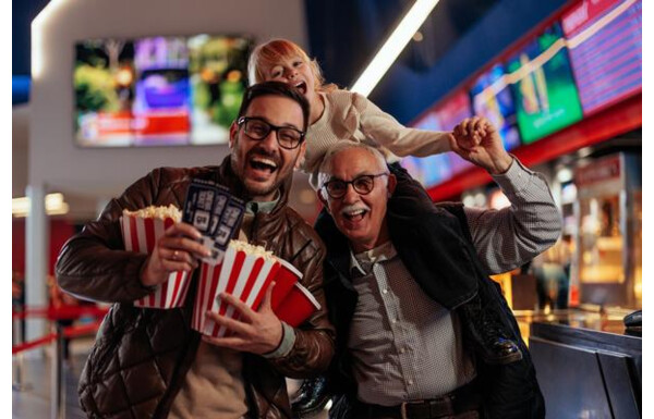 Gagnez 1 an de cinéma gratuit pour 3 personnes