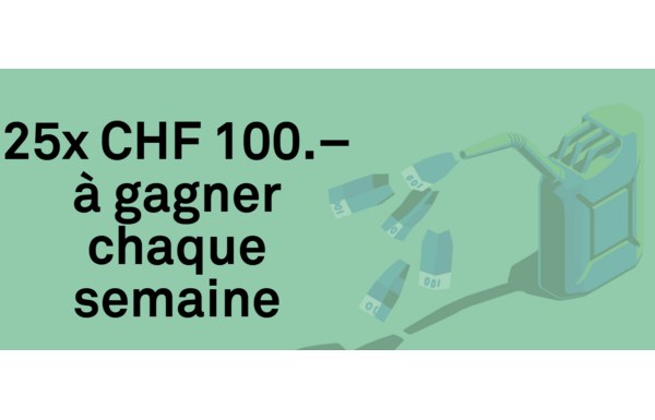 Gagnez 25x des bons Coop Pronto de CHF 100.- chacun