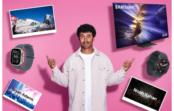Gagnez TV Samsung 55'', une Apple Watch Ultra 3, une Galaxy Watch Ultra 2, et des billets de concerts