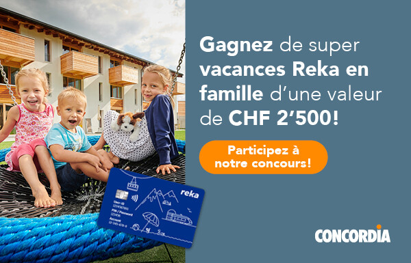 Gagnez un bon Reka d'une valeur de CHF 2'500.-