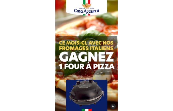 Gagnez un FOUR À PIZZAS