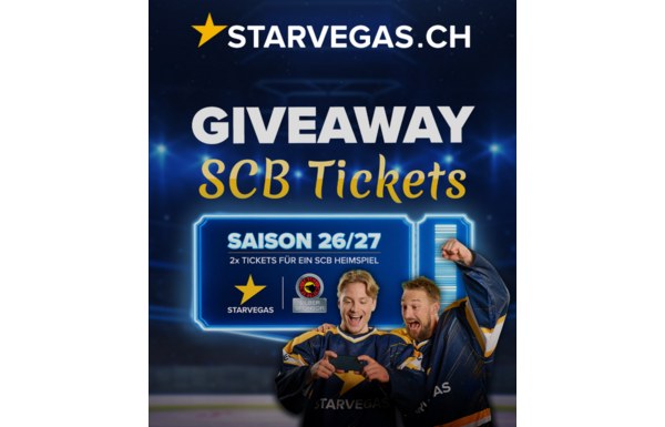 Gagnez vos 2 billets pour le match SC Bern contre HC Davos le 18 septembre 2026.