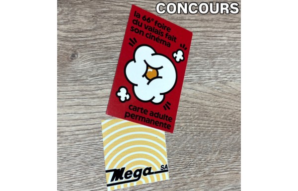 Gagnez une carte permanente pour la Foire du Valais
