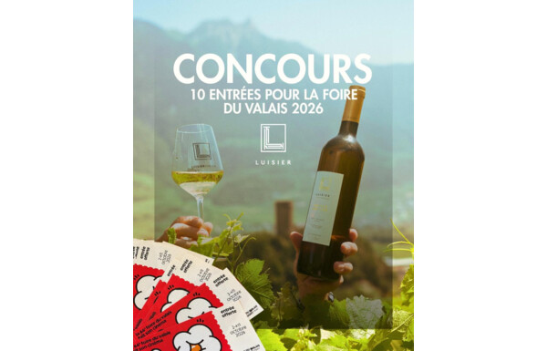 Gagnez 10 entrées pour la Foire du Valais