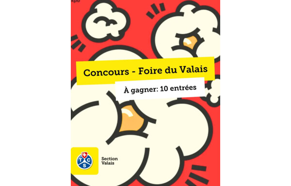Gagnez 10 entrées pour la Foire du Valais