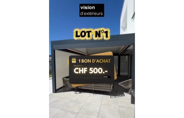 Gagnez l'un des 3 lots exceptionnels