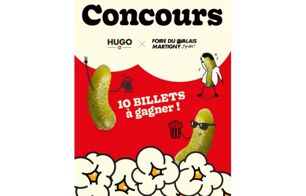 Gagnez vos 2 billets pour la Foire du Valais