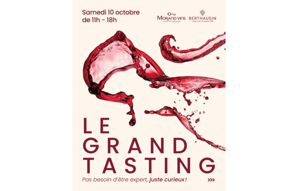 Gagnez 3 × 2 entrées pour Le Grand Tasting Berthaudin le 10 octobre à la Salle communale de Plainpalais à Genève