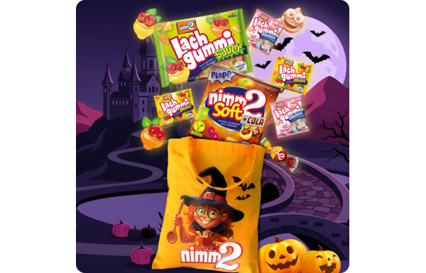 Gagnez l’un des 20 petits paquets de friandises d’Halloween remplis d’une sélection de gourmandises nimm2