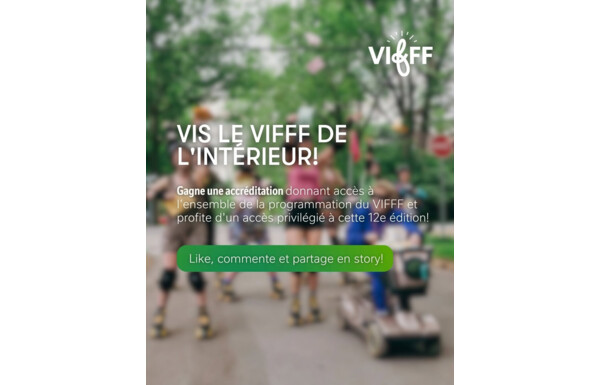 Gagnez une accréditation donnant accès à l’ensemble de la programmation pour le Vevey International Funny Film Festival (VIFFF)