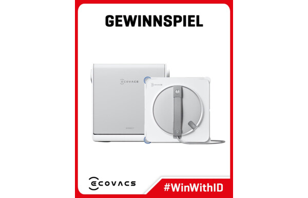 Gagnez un robot de nettoyage de fenêtre Winbot de ECOVACS