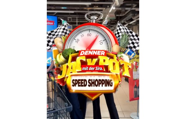Participez au prochain "speed shopping" et gagnez 120 secondes de courses chez Denner